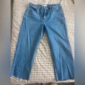 Abercrombie vintage straight high rise